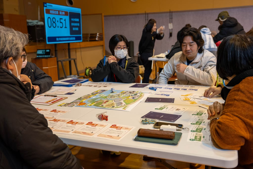BreatheTOKYO Game Learning 永續桌遊，實際在山形進行活動