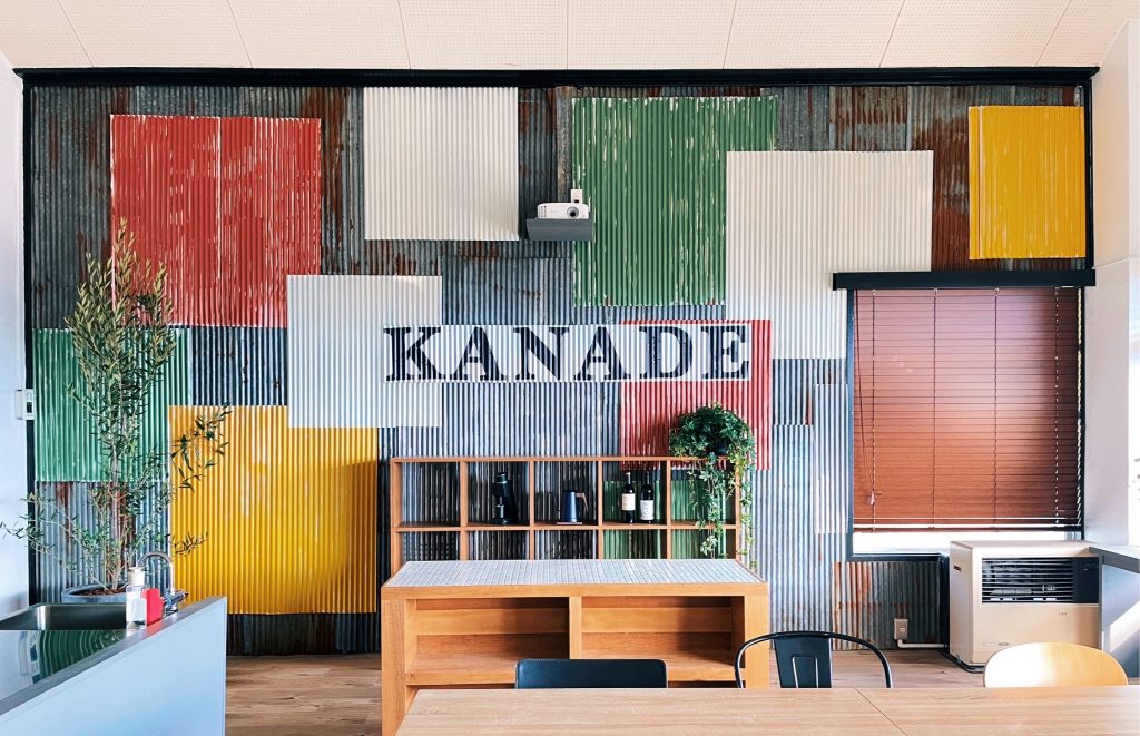 北杜KANADE奏 KANADE 品牌牆全景 空間主視覺